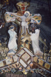 Gaud: Crist a la Seu de Palma de Mallorca